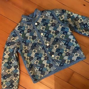 NWOT Girls handmade quilted coat size 4